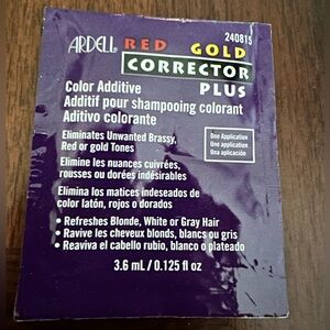 Ardell Red Gold Corrector Plus Color Additive‎ Packet 0.125 Fl oz NEW